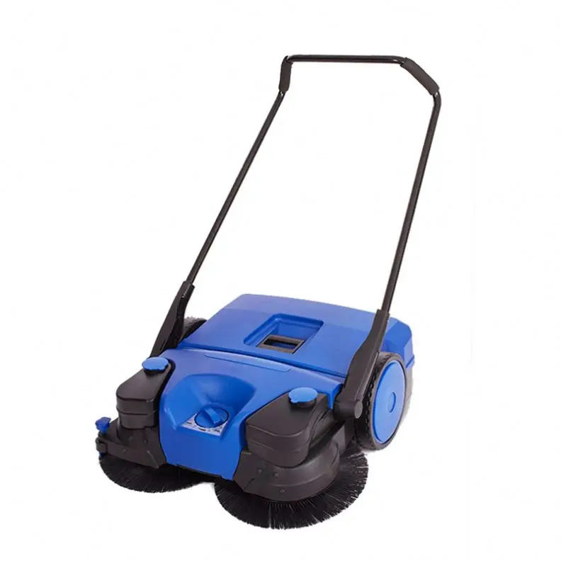

Sweeper-780H Warehouse Hand Push Floor Sweeper with Water Spraying for Road Sidewalk Leaf Sweeper