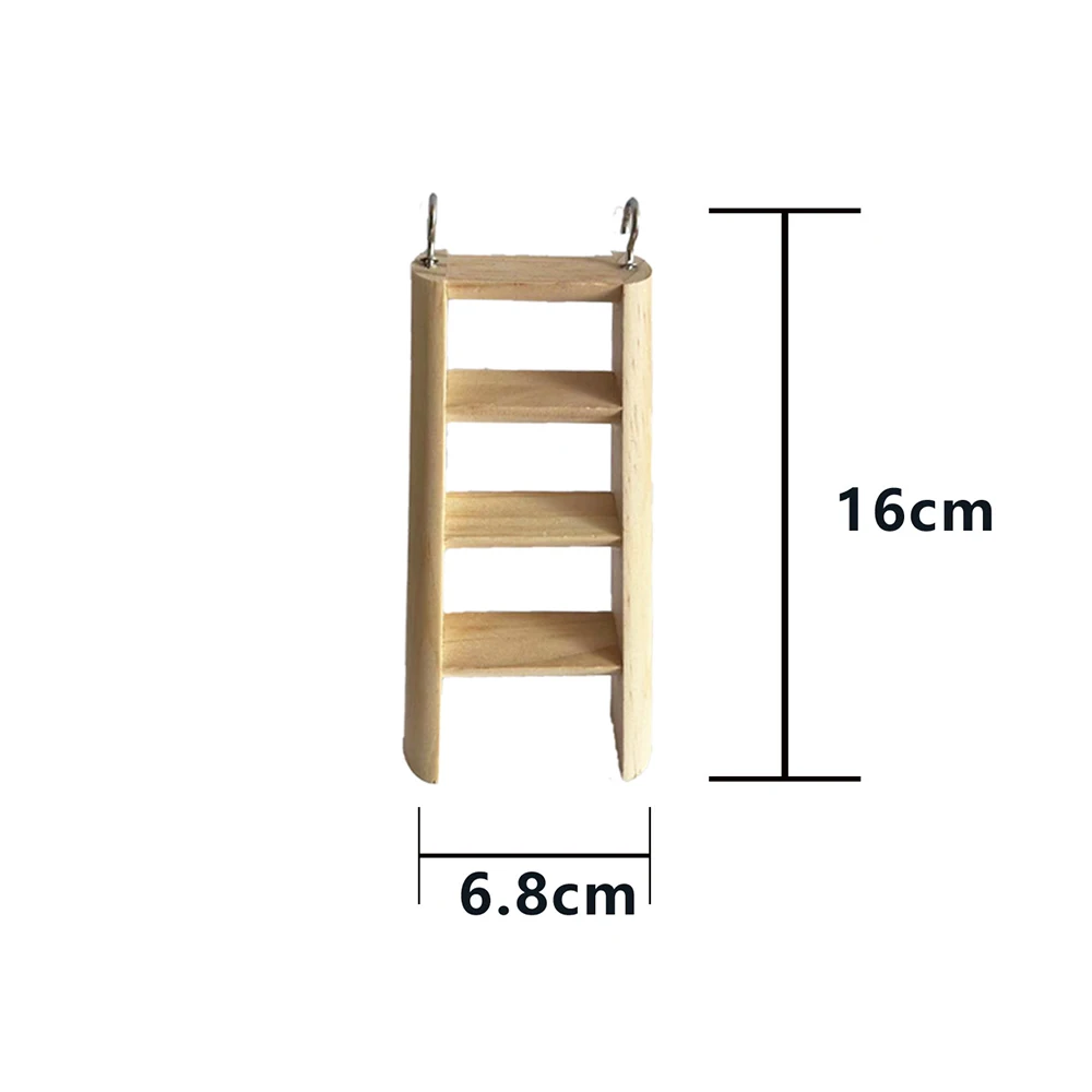 Niedliche Hasen-Rollerspielzeuge aus Naturholz, Kiefernholz-Hanteln, Einrad-Glocke, Kauspielzeug für Vögel, Meerschweinchen, Ratten, Kleintier-Zahnpflegespielzeug – Detail 11