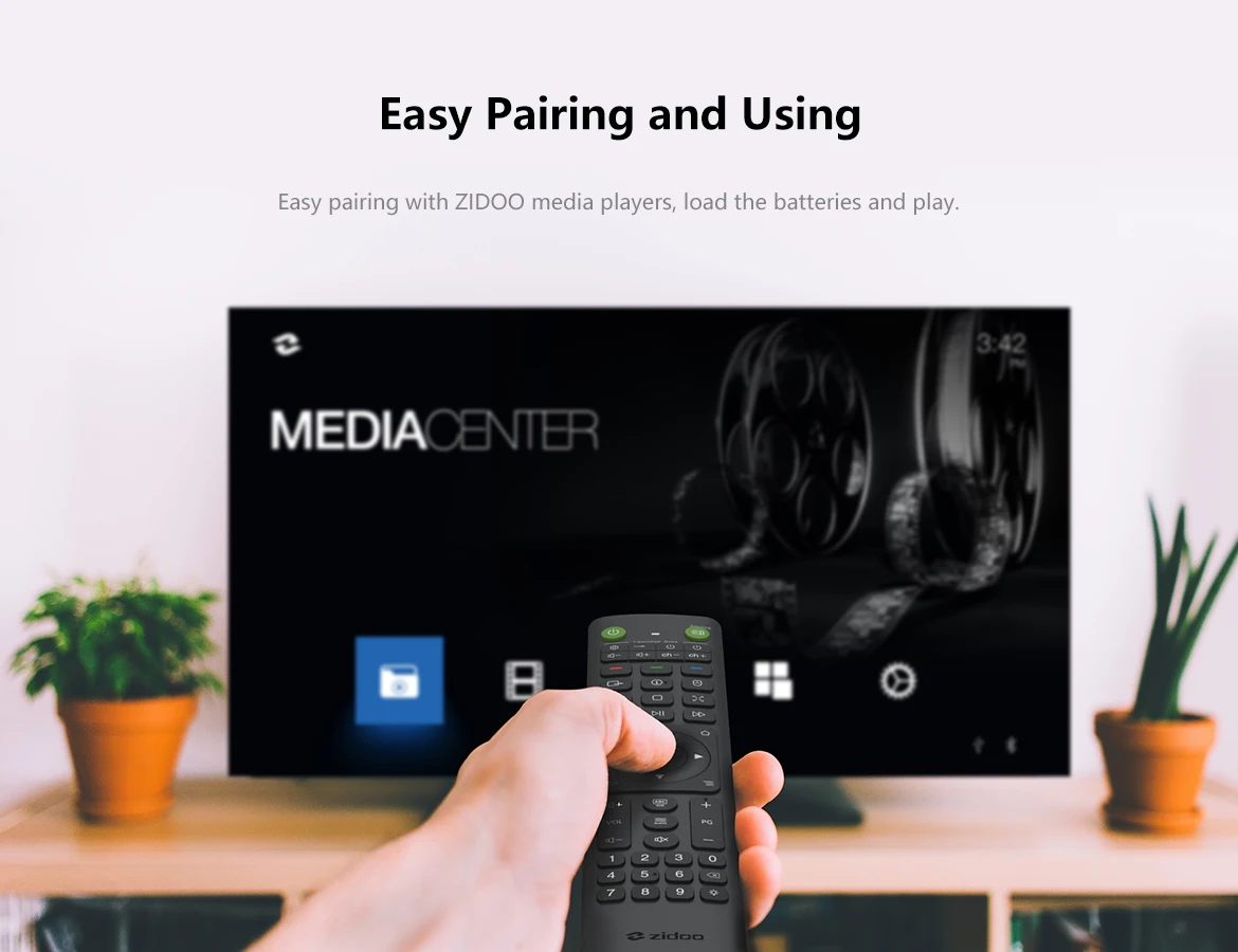 V12 Bluetooth And Infrared Version For Zidoo Z9S Z9X Z10 Z10pro X20 X20pro Z1000 Z1000pro And UHD2000 UHD3000