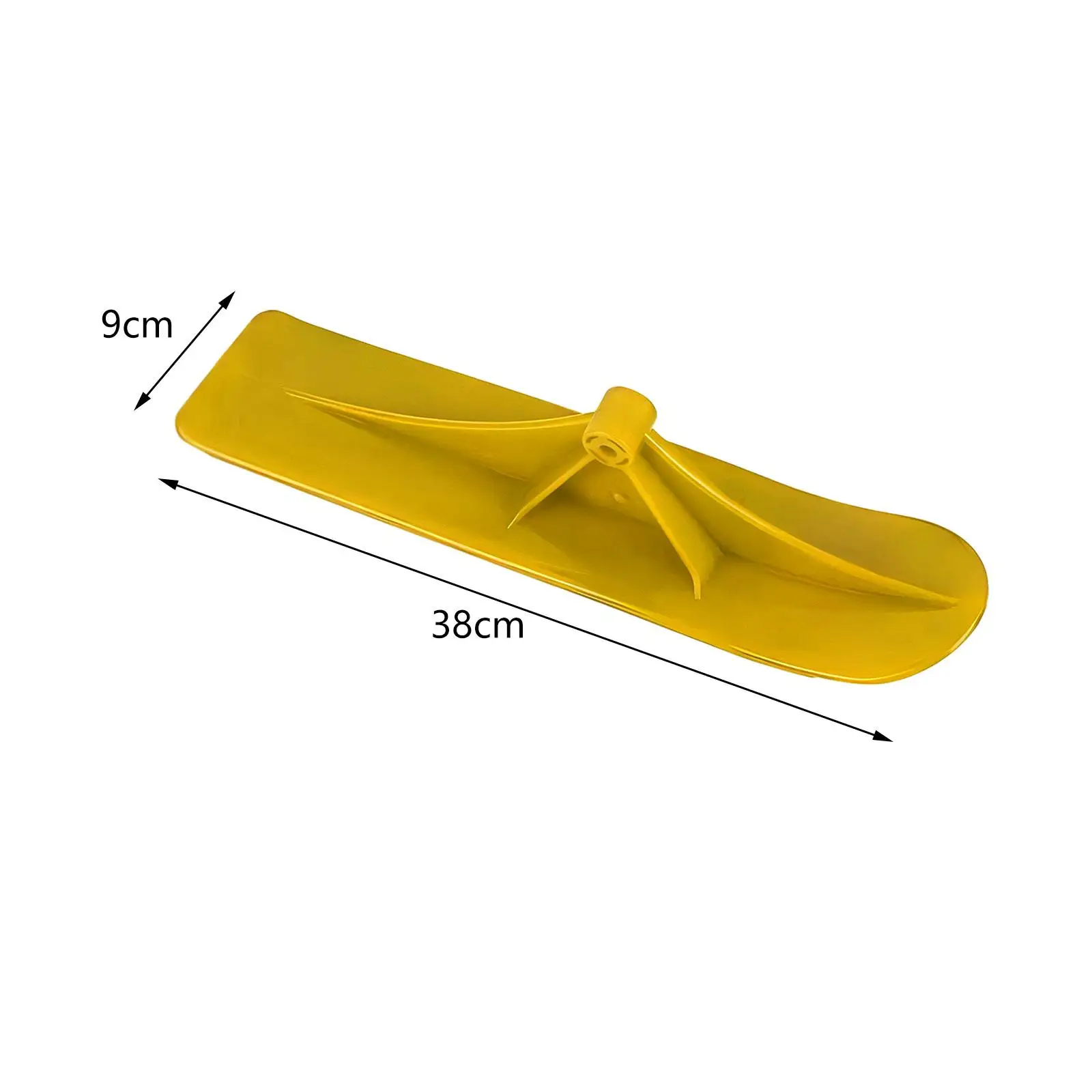 2Pcs Snow Scooter Sled Board Ski Board Sleigh Toboggan Replacement Ski Sledge