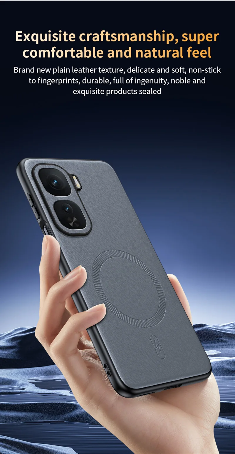 Für VIVO IQOO Neo 10 Pro Plus Magnetische Leder Schild Abdeckung Für VIVO IQOO Neo 10 Pro Plus Anti-Fingerprint Nicht-Slip PC + TPU – Detail 14