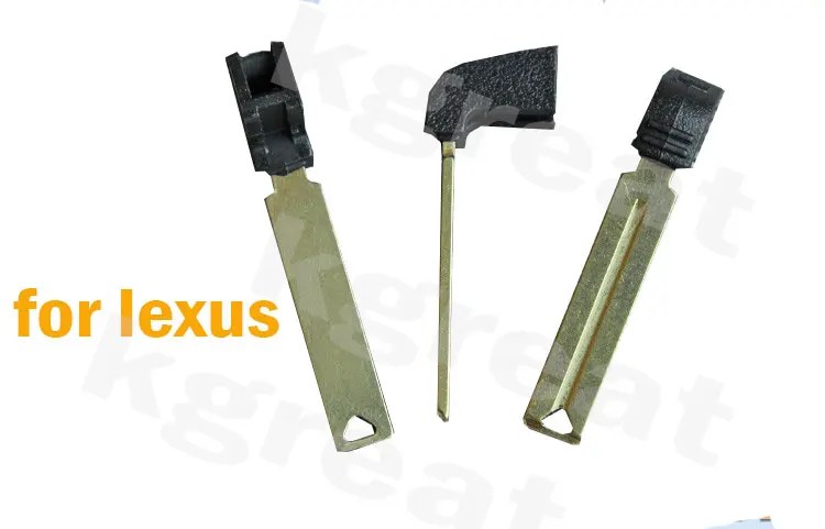 10pcs Emergency Smart Remote Key Blade for Toyota Smart Card Remote Control Small Key Camry RAV4 Domineering Lexus Lexus Cruiser