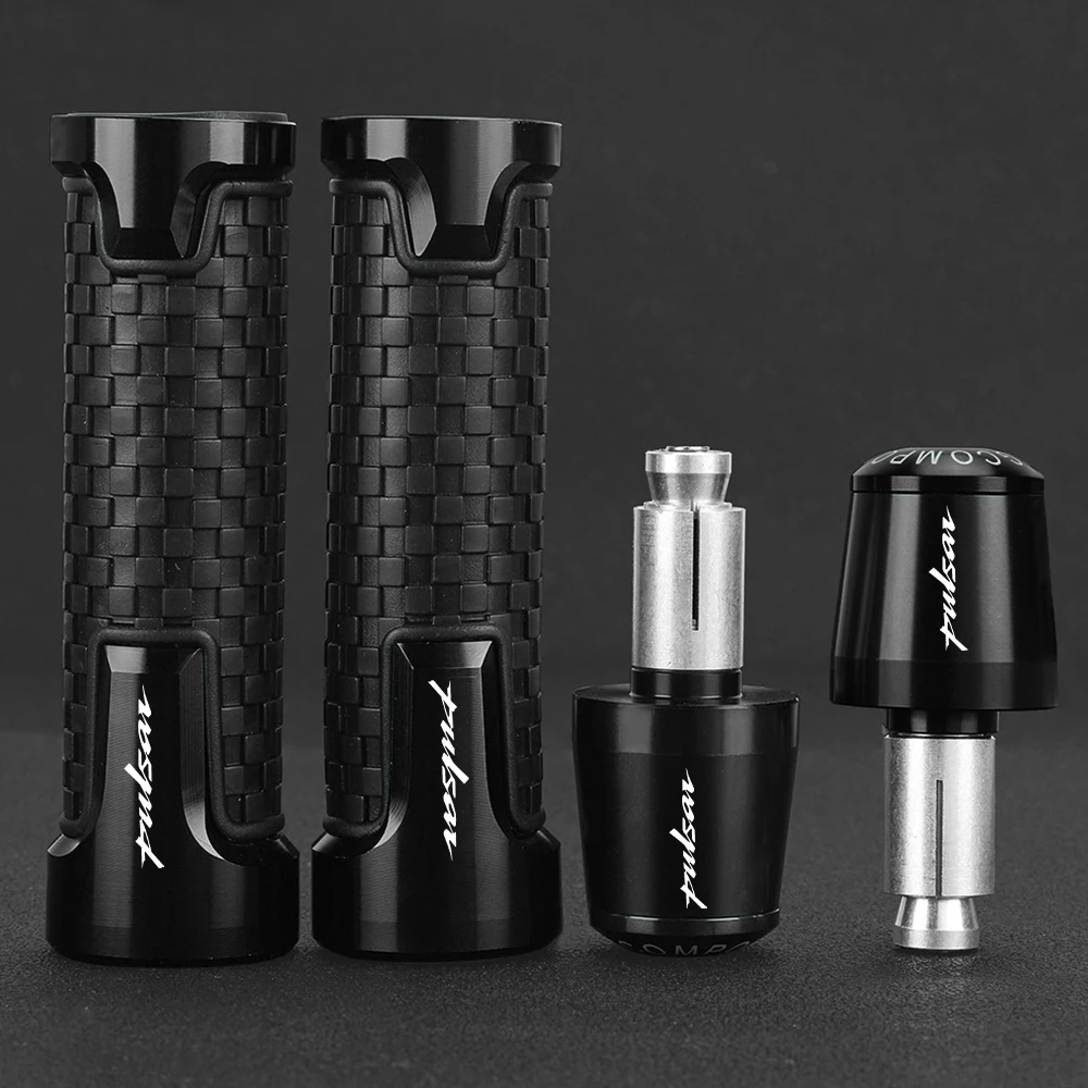 

For Bajaj Pulsar 180 200 NS/200 RS/200 AS 200NS 200RS 200AS N250 Motorcycle 7/8"22MM Handlebar Grips Handle Bar Cap End Plugs