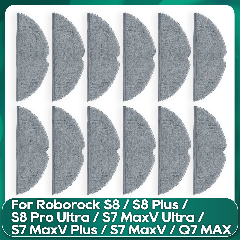 Compatível com os Aspiradores Roborock S8s8+s8 Pro Ultras7 Maxv Ultras7 Maxv Plusq7 Max Acessórios de Reposição para Pano de Limpeza