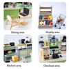 1:12 Scale Miniature Dollhouse Coffee Machine Accessories Blender Juicer Appliance Model Doll Furniture Play Mini Kitchen Toy 2