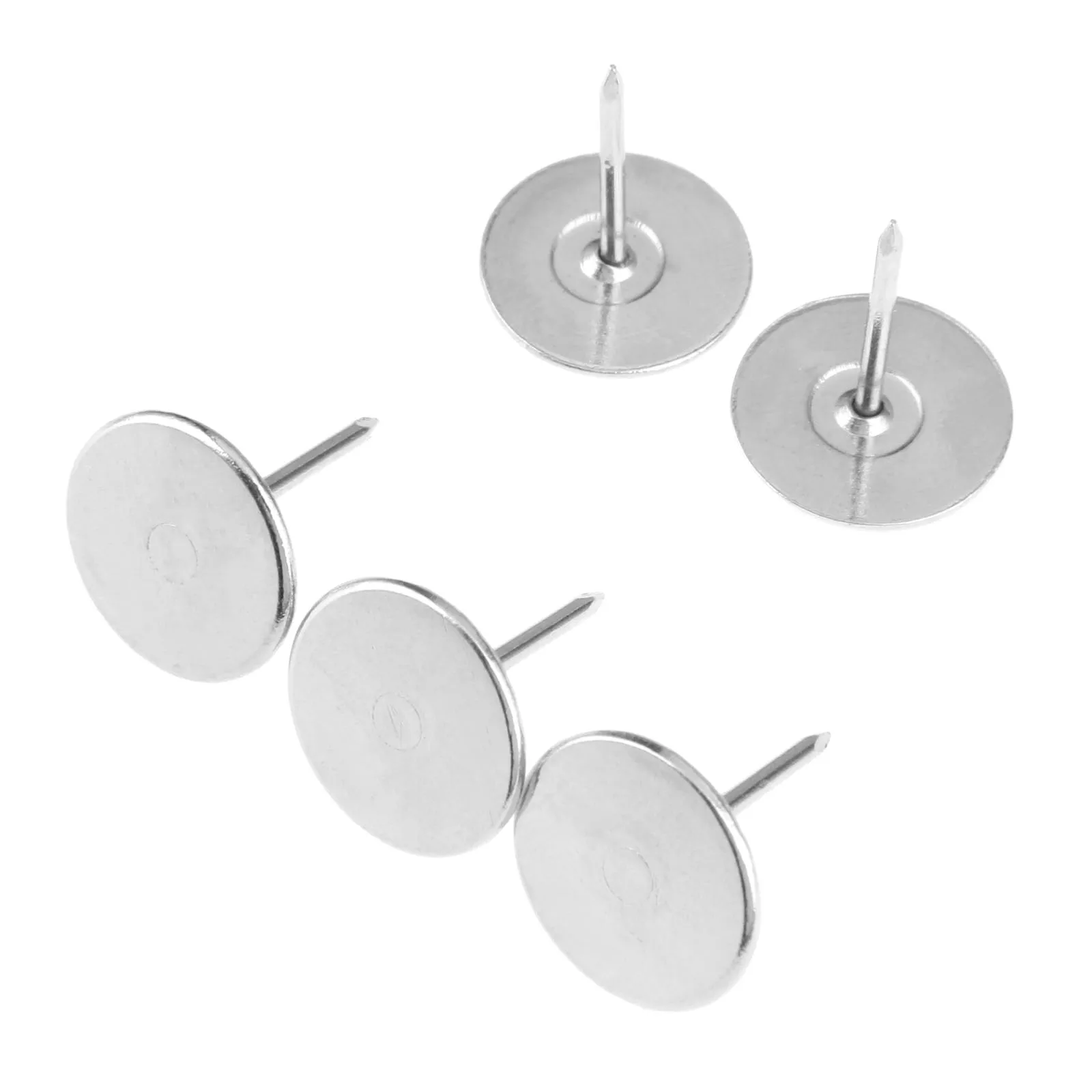 DRELD 20Pcs Upholstery Decorative Nails Tacks Jewelry Gift Case Box Door Sofa Furniture Decorative Tachas Stud Pushpin 15x18MM