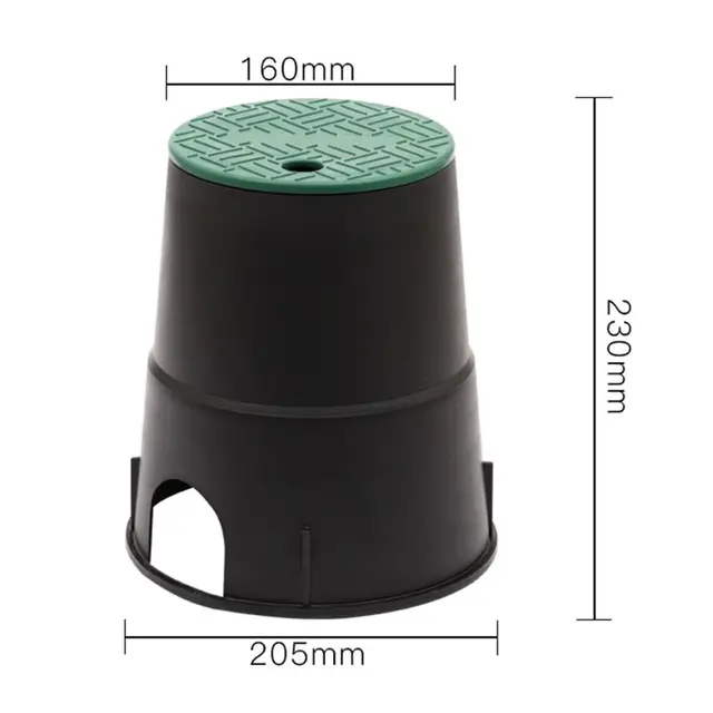 6 Hüvelykes Kerti Gyep Földalatti A Szelepdobozhoz Sprinkler Rendszer Öntözőszelepek Fedele - Image 6