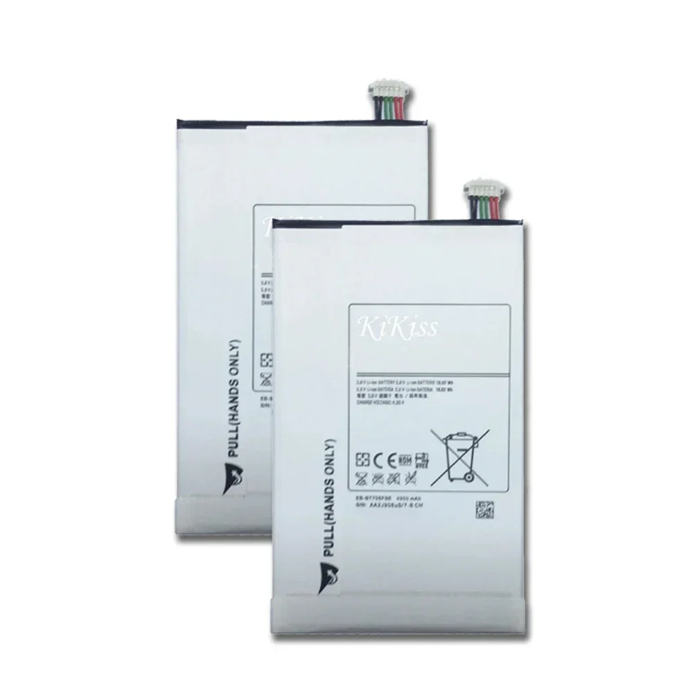 Tablet Battery For Samsung GALAXY Tab S 8.4 SM T700 T705 EB-BT705FBE 4900mAh images - 6