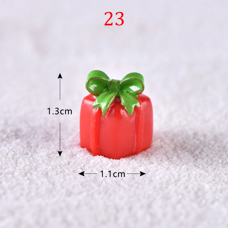 Housoutil Pupazzo di neve di Natale in miniatura, 20 pupazzo di neve in resina, piccoli pupazzi di neve per fai da te, decorazione micro paesaggio, accessori per feste di compleanno