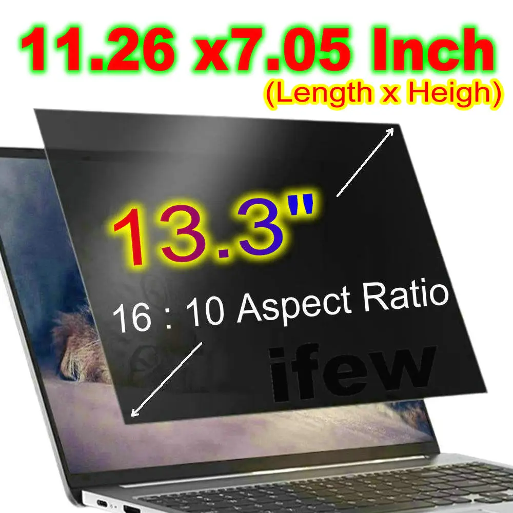 Enhanced Privacy Matte Screen Protector for Laptops - Anti-Spy/Glare Film