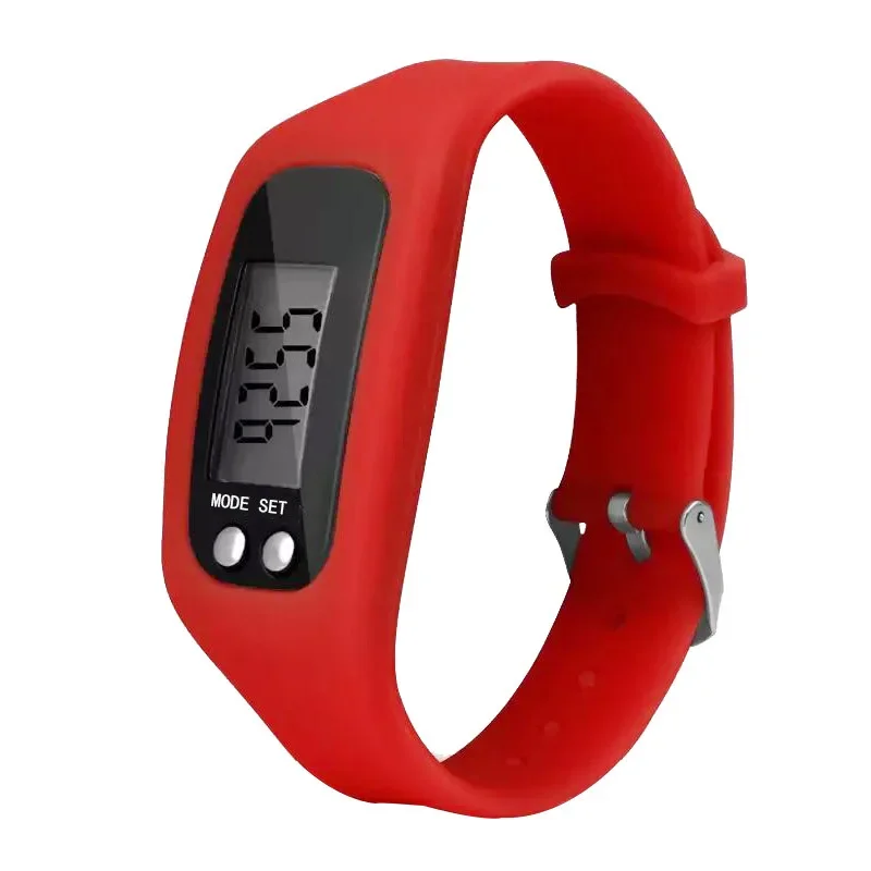 Smart Bracelet Silicone Electronic Pedometer Wristband Multifunctional Sports LED Watch