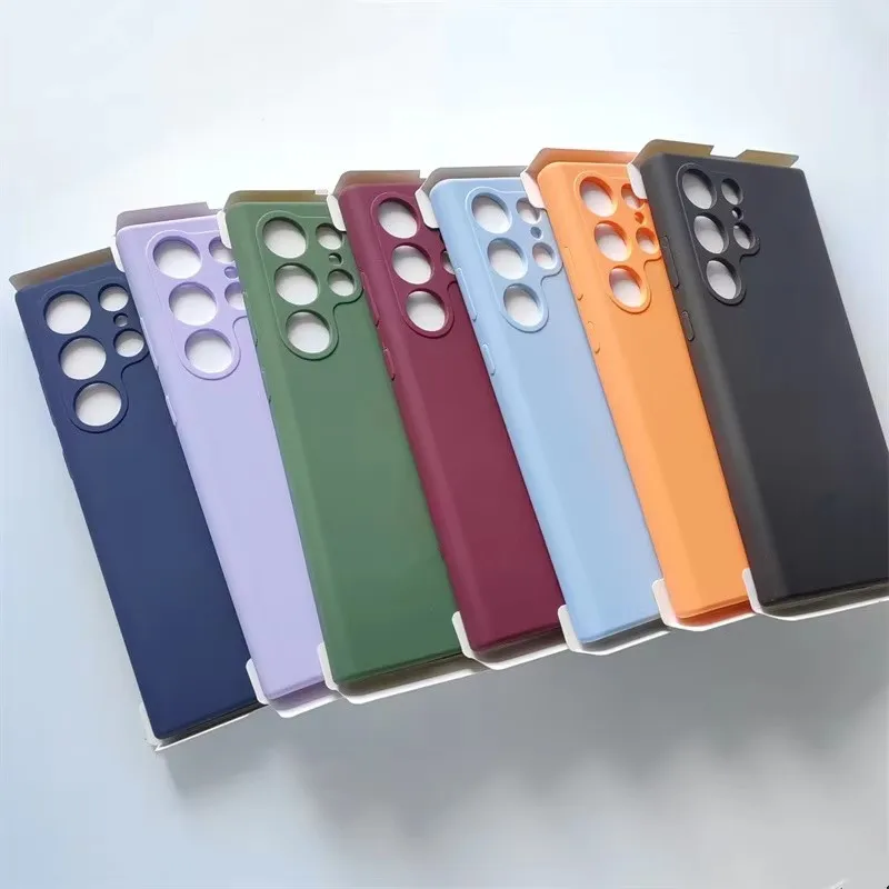 High-Quality Soft Silicone Protective Phone Case with Silky Touch Finish