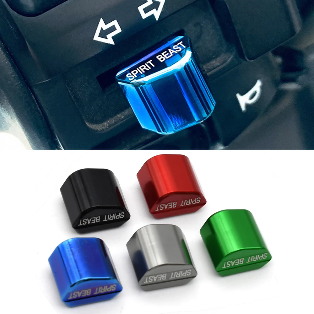 Motorcycle Switches Button Turn Signal High Low Beam Start Buttons Removed Key Cap For Benelli Honda Suzuki Yamaha Kawasaki BMW