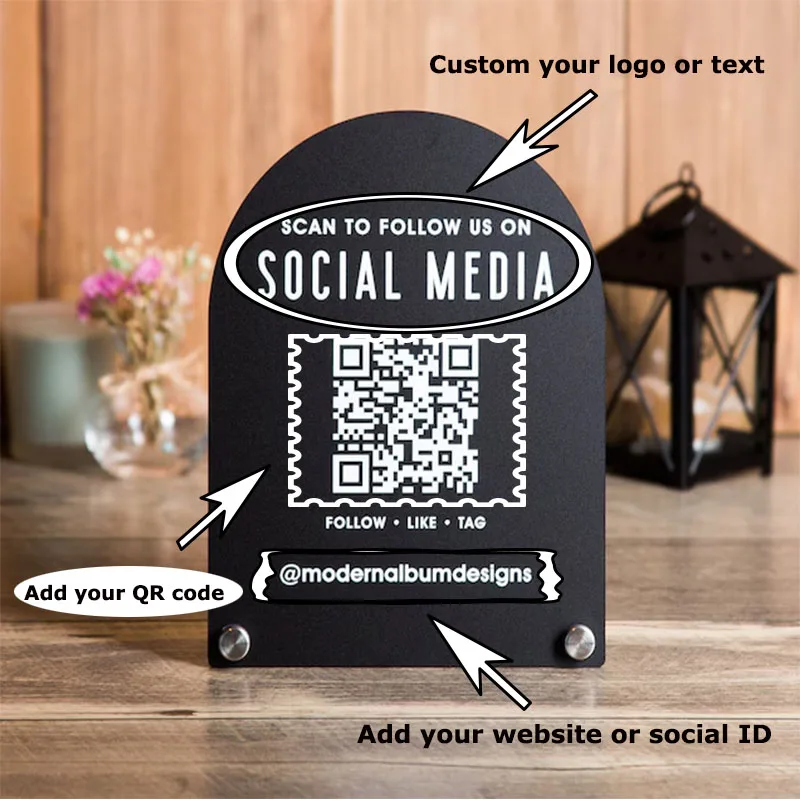 ガラスブロック C07 】QRコード プレゼント 贈答品 開店祝い 周年祝い 開業祝い 記念 名入れ 文字入れ 名刺 QR画像 QR決済 インスタ  paypay line 大きい 印刷 写真 プリント 高級 法人 事務所 ギフト 贈り物 オーダーメイド オリジナル フォトフレーム 飲食店 居酒屋 WiFiサイン、 ソーシャルメディアと決済のためのアクリル製カスタムビジネスQRコードサイン