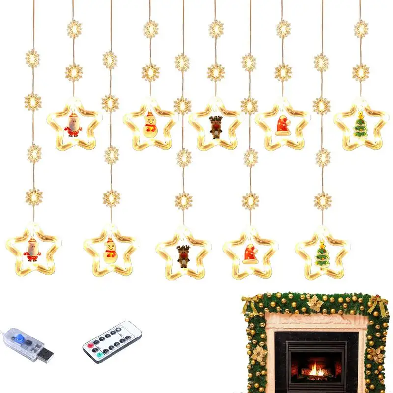 

Рождественская гирлянда на елку, Рождественская гирлянда, наружная Водонепроницаемая гирлянда на елку с питанием от USB