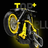 500+pcs City Super Racing Motorcycle Technical DIY Building Blocks Motorbike Model Set Creative Toys Gifts for Boys Adult Kids 3