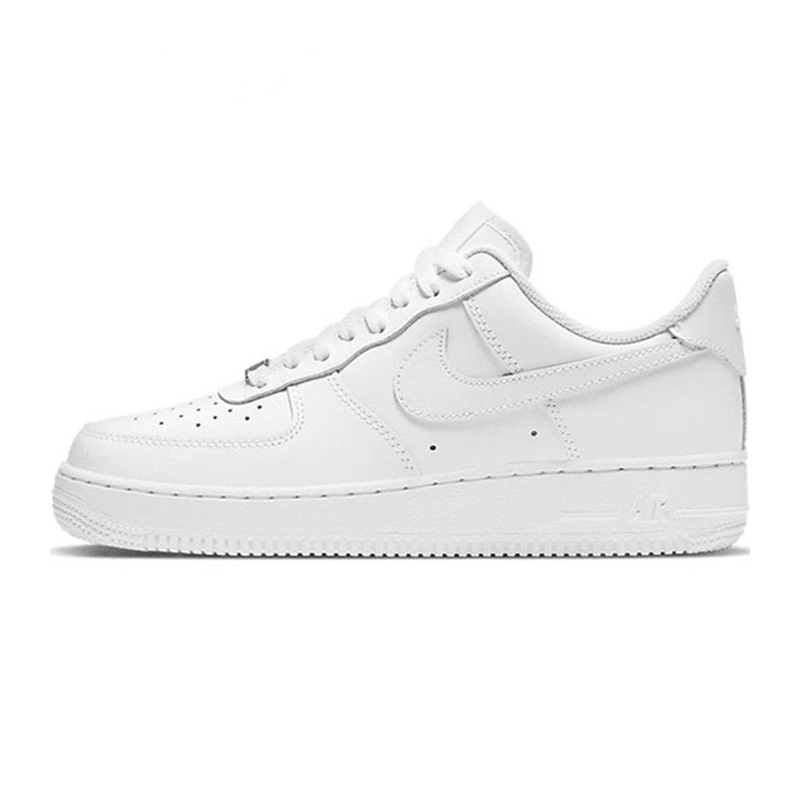 Nike Air Force 1 '07 One Low Classic Fashion Leather Men Women All White Outdoor Trainers sports shoes Sports Sneakers Skateboarding Shoes