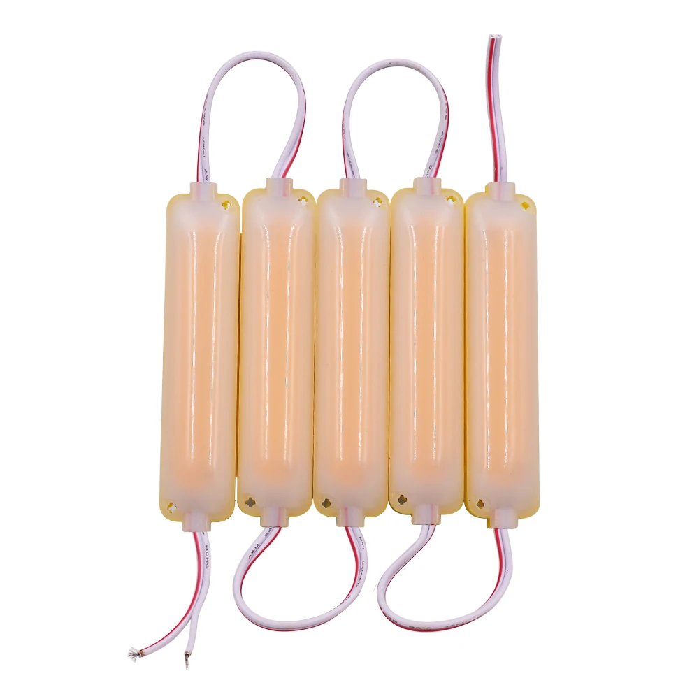 20Pcs High Bright COB LED Module Light DC12V DC24V 3W IP67 Waterproof for Outdoor Advertising Sign Lamp Backlight Module Lamp