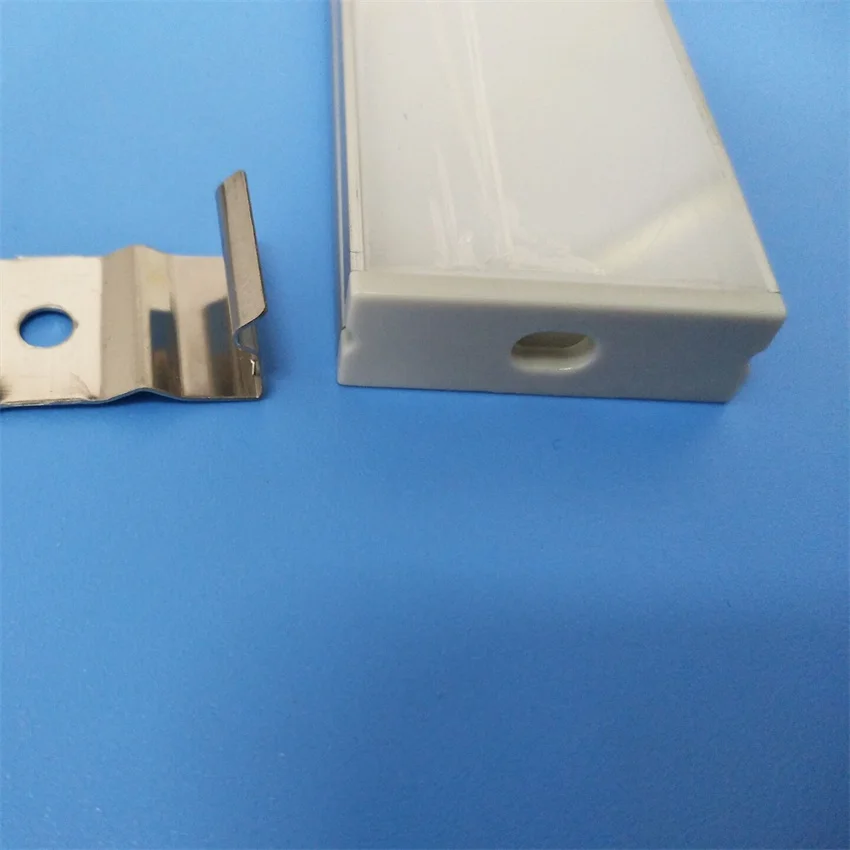 1m/pcs Free Shipping  LED aluminum profile with milky cover /aluminum profile accessory/aluminum profile end-cap