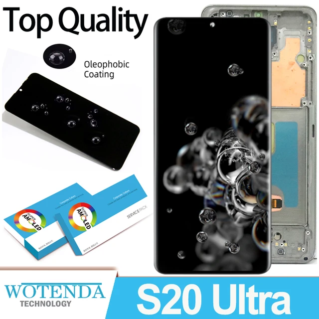 Ecran Amoled Original Service Pack Samsung Galaxy S20 Ultra G988F