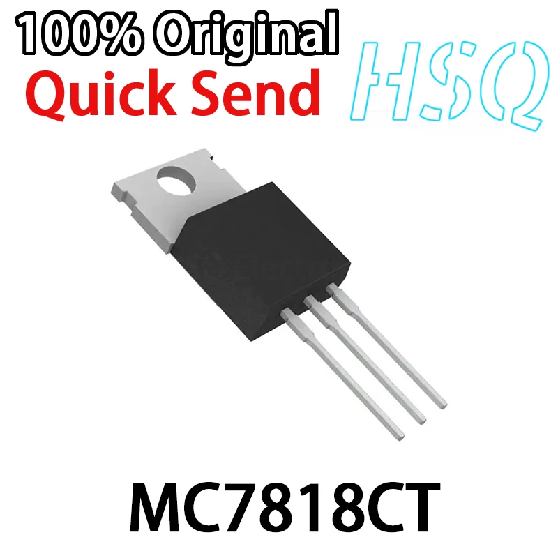 

1PCS MC7818CT 7818CT Regulator Triode 18V TO-220