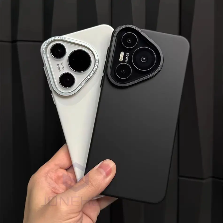 Matte Solid Color Alloy Lens Frame Slim Shockproof Case