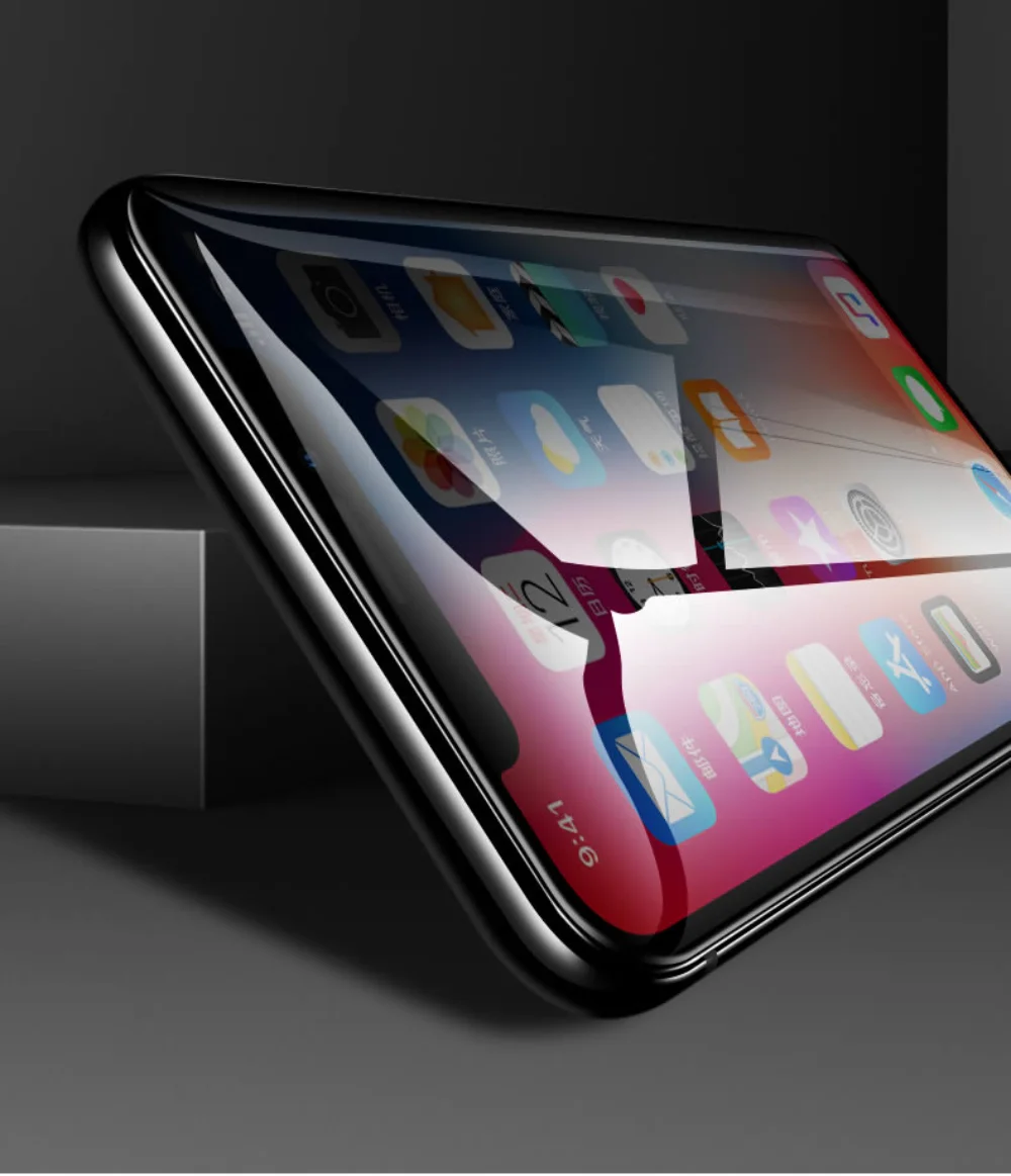 Premium Anti-Spy Full Coverage Screen Protector with Privacy Film