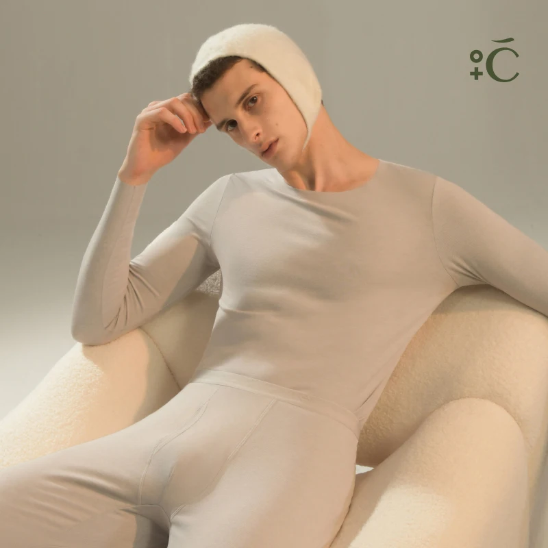 Men's Thermal Underwear Winter Seamless Set 2 Pieces thermal underwear,thermal underwear set