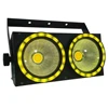 NEW 2eyes High Power 200W LED COB 50W RGB LED light strip 2IN1 DMX Stage Effect Blinder Cool Warm White DJ Stage Lighting Lamp 4