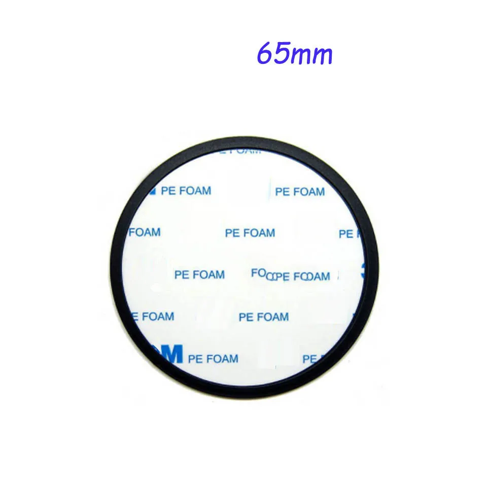 65/80/95/100MM 접착제 스티커 기본 자동차 대시 카메라 마운트 패드 흡입 컵 브래킷 자료 DVR GPS 용 자동차 중앙 콘솔 대시 보드