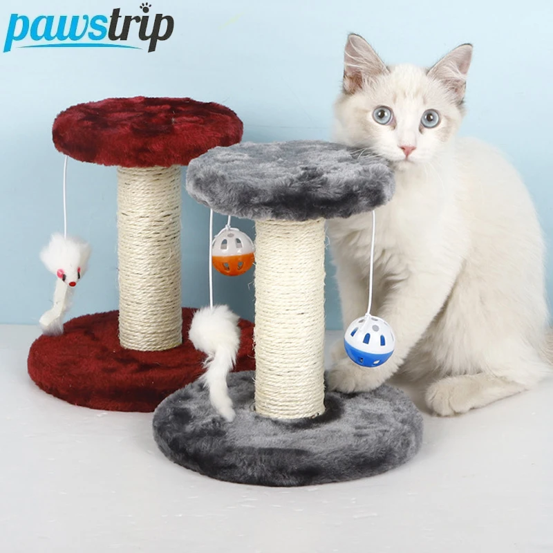 

Indoor Cat Scratching Post Sisal Cat Scratcher Interactive pet toys for Cats Kitten Playing Toys Cat Tree Toys Pet Supplies