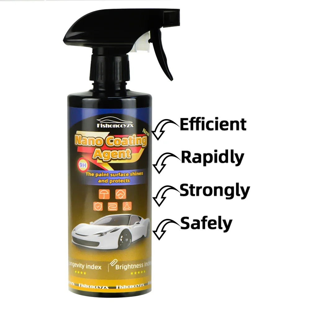 10H Hardness Car Detailing Ceramic Coating Car Products accessories Nano Glass voiture Plastic Restorer Tool