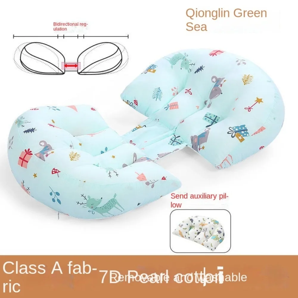 Pregnancy Pillow Pregnant Women's Waist Side Sleeping Multifunctional Support Full Body Maternity Cushion Pad for Leg