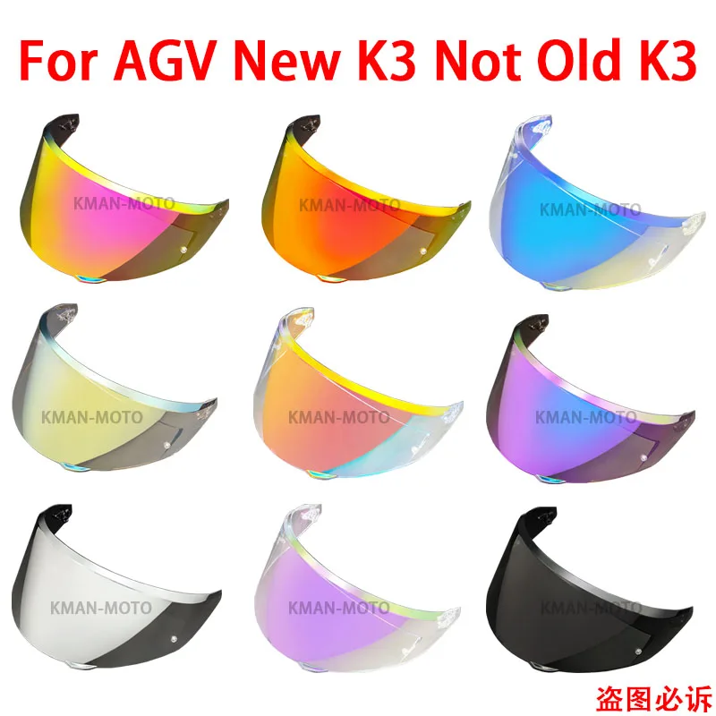 agv k3 gold iridium visor K-3 SV & K-5 Motorcycle Helmet Shield Windscreen Clear Tint ALL SIZES (XS,S,MS,  GT2-1) Car & Motorbike Vibrant gold mirror coating provides a distinctive look and superior glare reduction Agv K3 Sv Iridium Gold