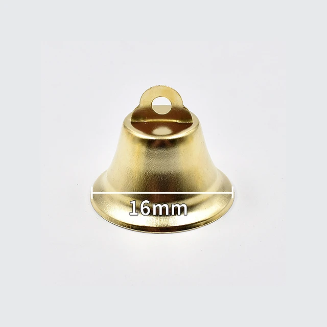 Gold Tone Christmas Bell Ornament