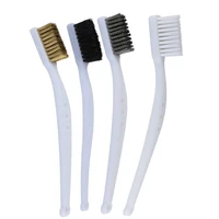 Industrial Toothbrush Mini Copper Steel Nylon Wire Brush Stainless Steel Wire Brush Dirt Hard Cleaning Toothbrush ﻿ 2