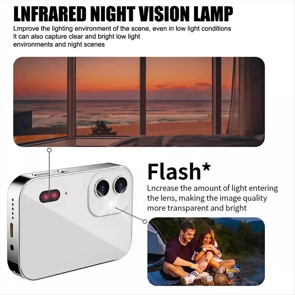 A10I 신형 D6 4K 디지털 카메라 야간 투시 트리플 렌즈 3인치 HD 64MP 터치스크린 디지털 카메라 OTG 전송 3600mAh A