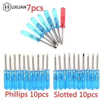 7/10pcs phillips slotted cross word head 아이폰 삼성 전화 노트북 수리 오픈 도구에 대한 다섯개 스타 미니 스크루 드라이버