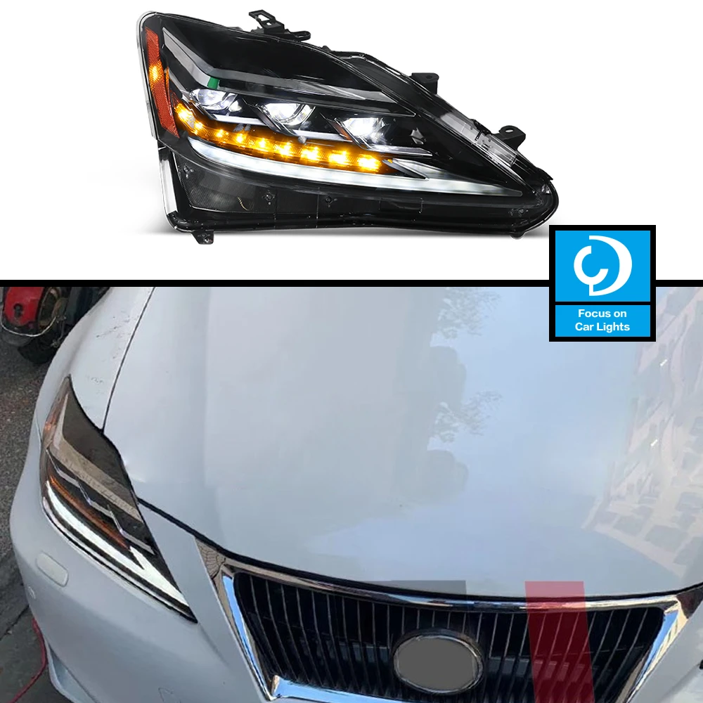 Car Front Headlight For Lexus IS250 IS300 LED 20062012 HeadLamp
