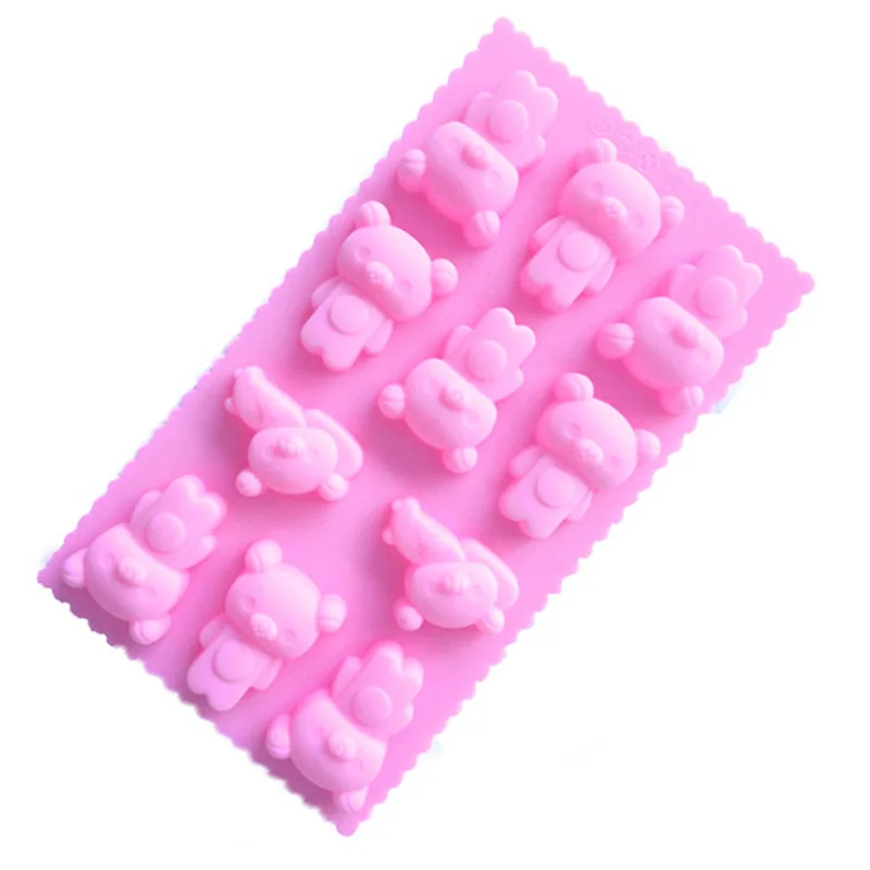 

11 Even Beautiful Multi-Shape Bear Silicone Cake Mold Chocolate Mould