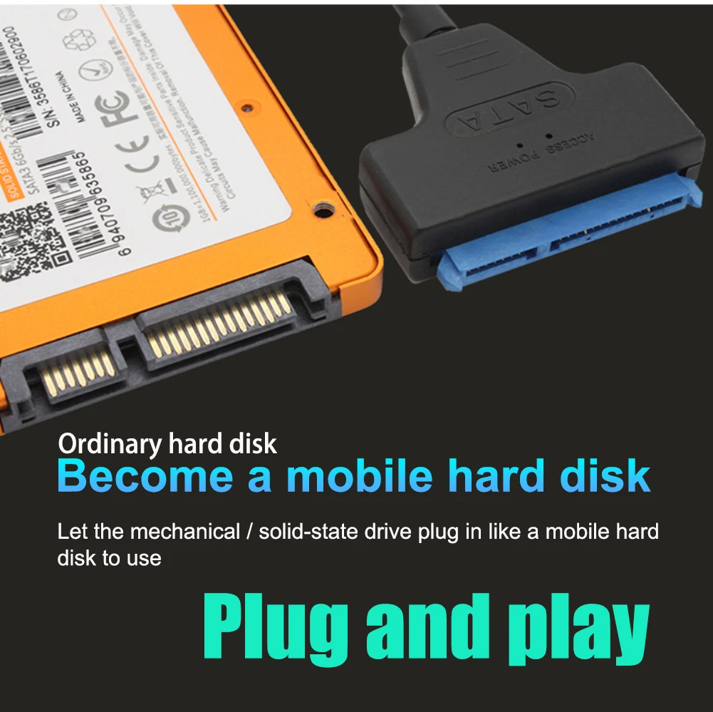 Adaptateur Câble USB SATA III Vers USB 3.0-3