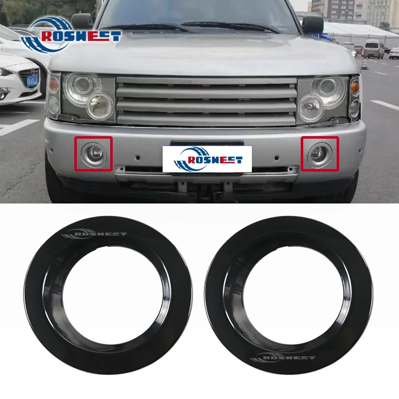 Fog Lamp Frame For Land Rover Range Rover Vogue 2002 2003 2004 2005 2006 2007 2008 2009 Front Fog Light Trim Auto Accessories car accessories