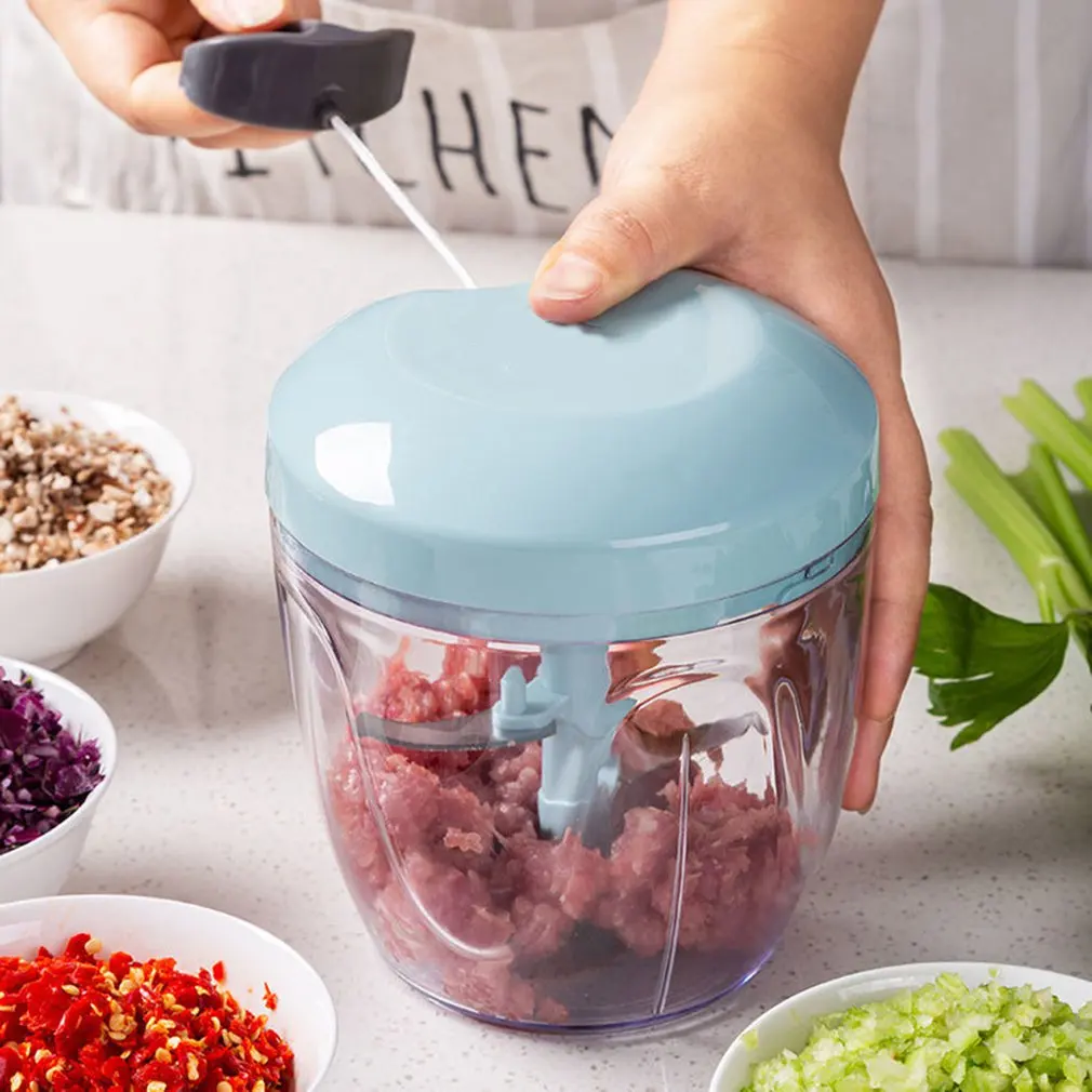 Manual Garlic Press 500/900ml Kitchen Garlic Masher Food Chili Garlic Crusher Chopper Masher Machine Kitchen Accessories 4