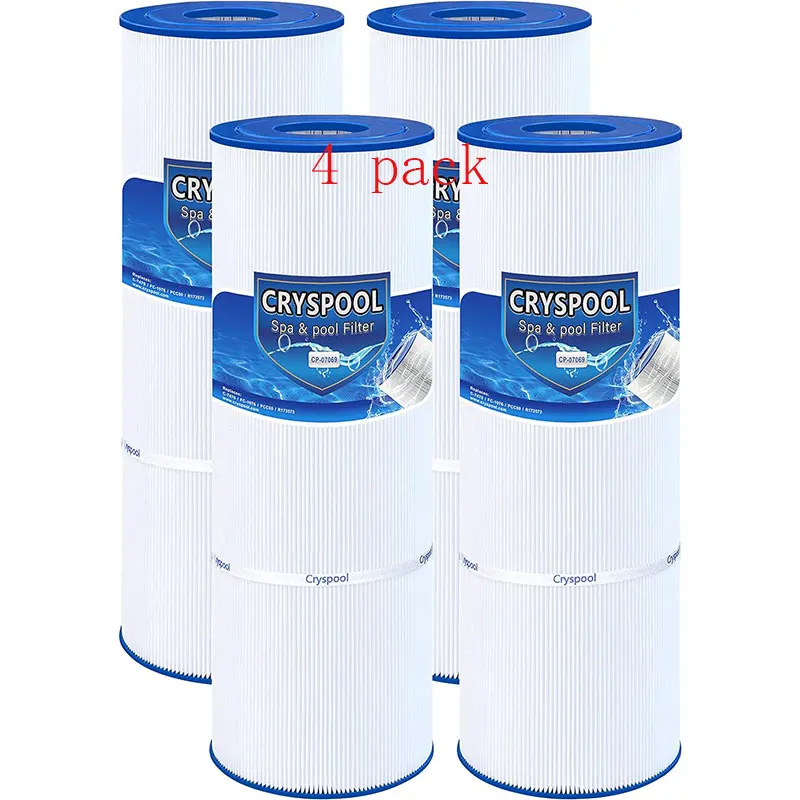 Pool Filter Cartridge 4 Pack Cryspool Compatible with Clean & Clear Plus 320, PCC80-PAK4, R173573, CCP320, C-7470
