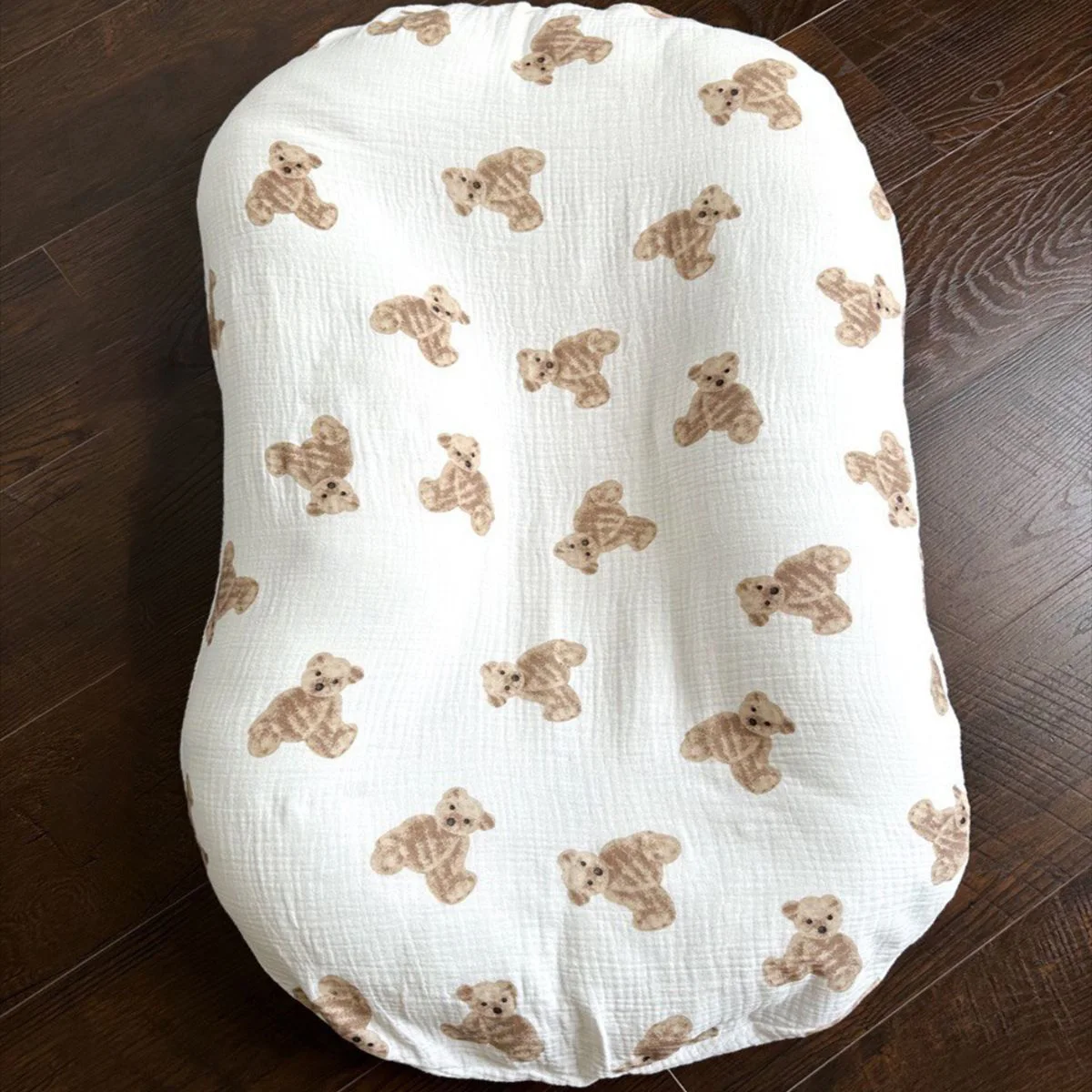 Baby Pillow Cover Baby Muslin Bassinet Sheets Newborn Changing Daiper Pad Sheet Cover