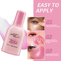 2in1 warm powder blusher, breast, lip and cheek dual purpose color change, natural and durable waterproof, brightening face 1