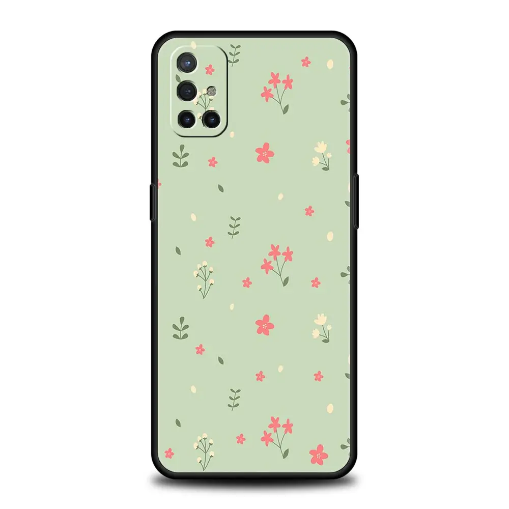 Chic Floral Design Soft Phone Case - Elegant Flower Pattern Protective Cover