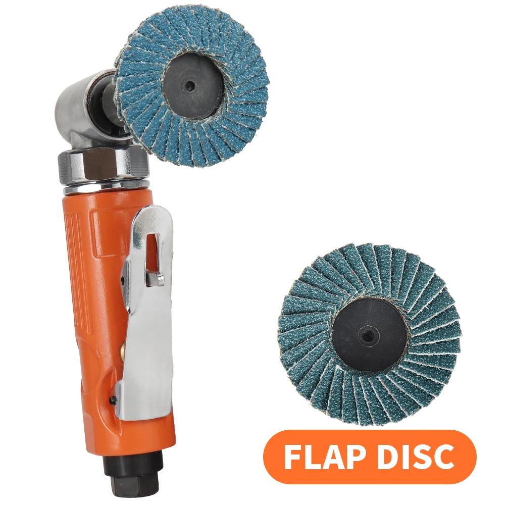 90 ° Luftwinkelschleifer Mini 1/4 Zoll pneumatische Graviermaschine Schleifpolierer Mühle für Schleifscheiben Rotationsschleifmittel – Detail 8