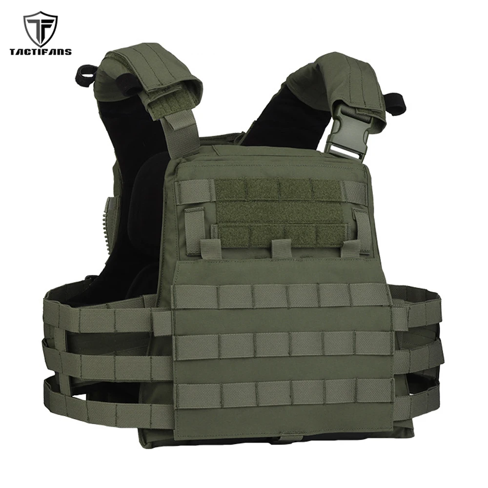 

Tactical Vest AVS Plate Carrier MBAV Plate Bags MOLLE Front Panel Internal Padded Harness Nylon Outdoor Airsoft Paintball Gears