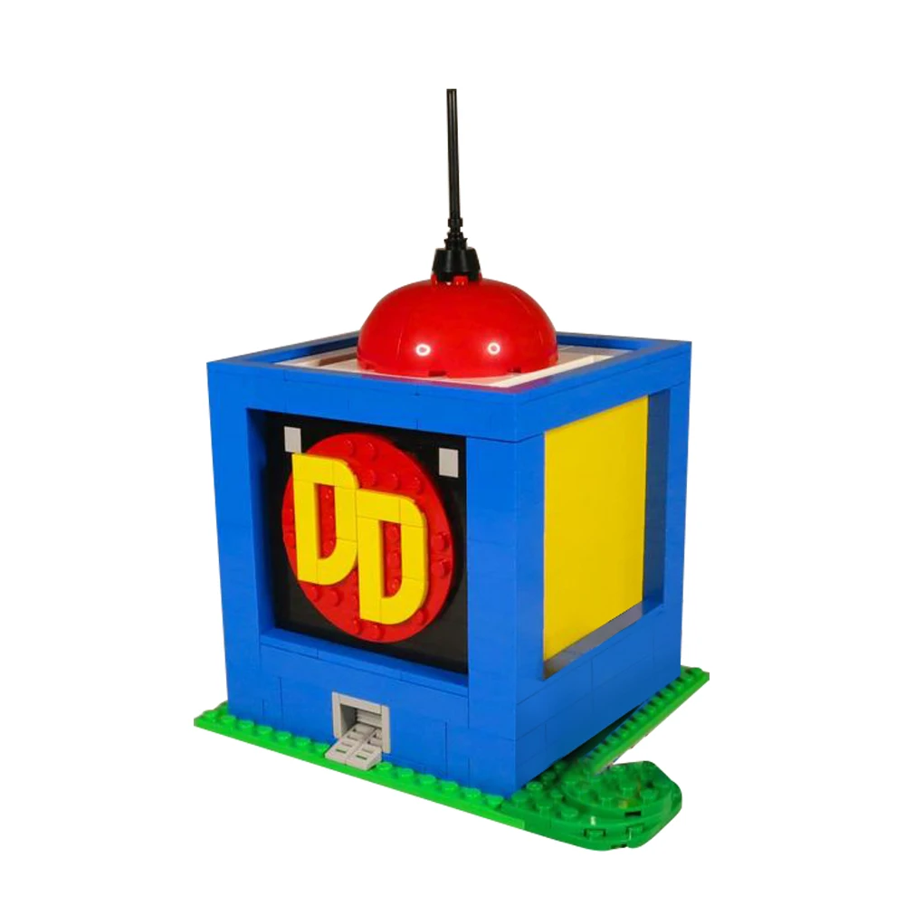 

Gobrick MOC Onkel киндертс гельдспейчер-деньги дяди скругжа корзина строительные блоки Обучающие игрушки DIY сэкономить банки детский подарок